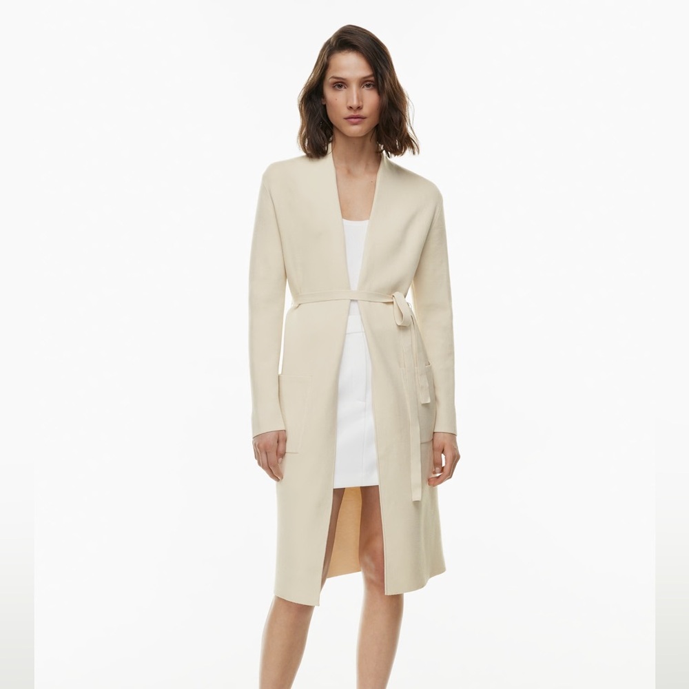 NWT - Aritzia Babaton Ty Cardigan Birch Size M